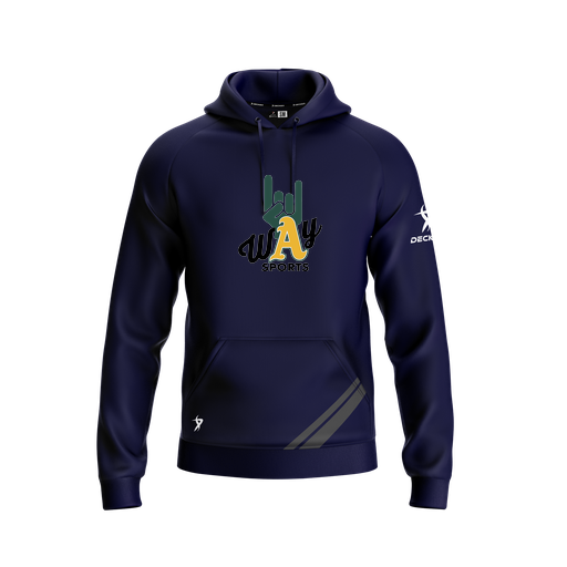 [FOLHSMNV-YXS-LOGO1] Decker Summit Hoodie (Youth XS, Navy, Logo 1)