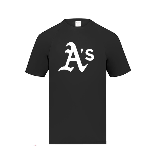 [2790.080.S-LOGO3] Men's Smooth Sport T-Shirt (Adult S, Black, Logo 3)