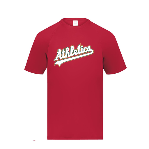 [2790.083.S-LOGO2] Men's Smooth Sport T-Shirt (Adult S, Red, Logo 2)