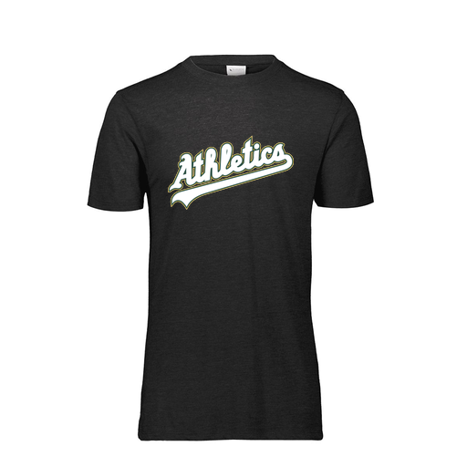 [FTSCUBBK-AS-LOGO2] Decker Men's Tri-Blend T-Shirt - Short Sleeve (Adult S, Black, Logo 2)