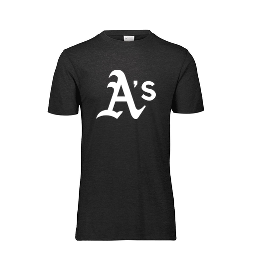 [FTSCUBBK-AS-LOGO3] Decker Men's Tri-Blend T-Shirt - Short Sleeve (Adult S, Black, Logo 3)