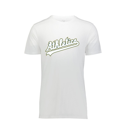 [FTSCUBWH-YS-LOGO2] Decker Youth Tri-Blend T-Shirt - Short Sleeve (Youth S, White, Logo 2)