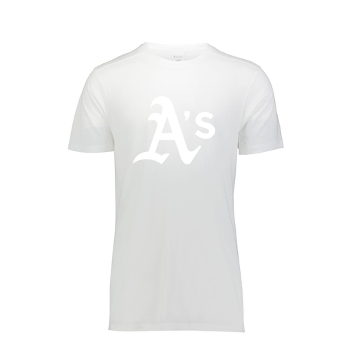 [FTSCUBWH-YS-LOGO3] Decker Youth Tri-Blend T-Shirt - Short Sleeve (Youth S, White, Logo 3)