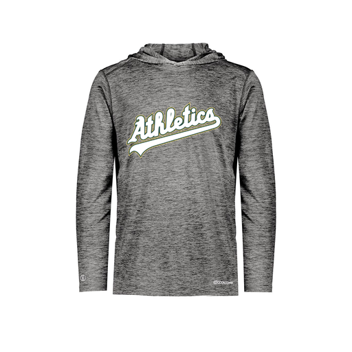 [FOLHCGBK-AS-LOGO2] Decker Men's Charge Hoodie (Adult S, Black, Logo 2)