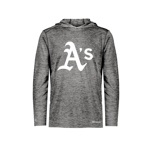[FOLHCGBK-AS-LOGO3] Men's Charge Hoodie (Adult S, Black, Logo 3)