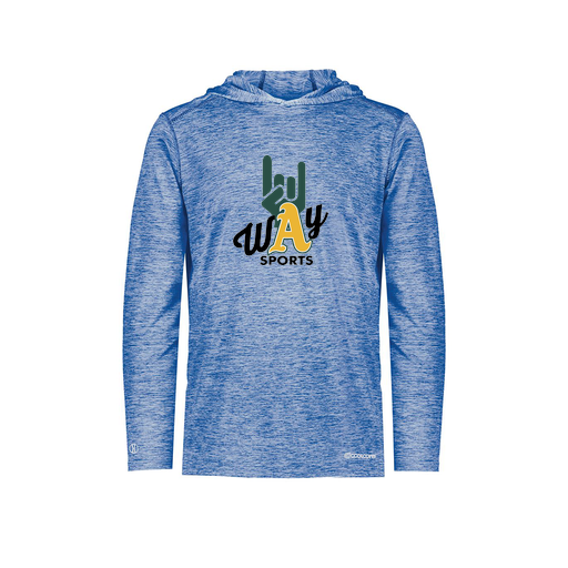 [FOLHCGRY-AS-LOGO1] Decker Men's Charge Hoodie (Adult S, Royal, Logo 1)