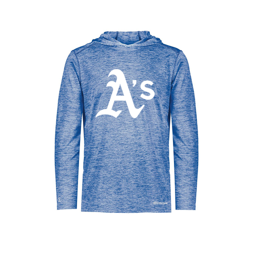 [CUS-DFW-CHGHOOD-PER-LSL-RYL-AS-LOGO3] Men's Charge Hoodie (Adult S, Royal, Logo 3)