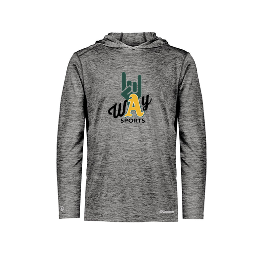 [FOLHCGBK-YS-LOGO1] Decker Youth Charge Hoodie (Youth S, Black, Logo 1)