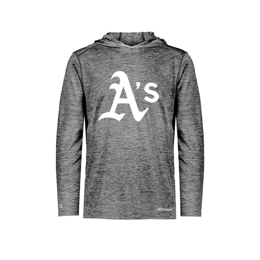 [FOLHCGBK-YS-LOGO3] Decker Youth Charge Hoodie (Youth S, Black, Logo 3)