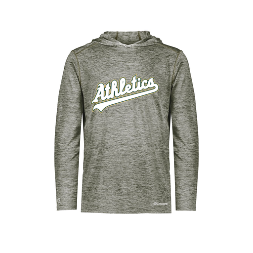 [FOLHCGGY-YS-LOGO2] Decker Youth Charge Hoodie (Youth S, Gray, Logo 2)