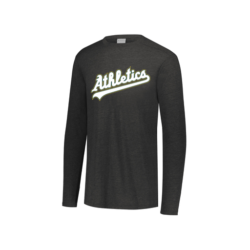 [3076.K94.S-LOGO2] Youth LS Ultra-blend T-Shirt (Youth S, Black, Logo 2)